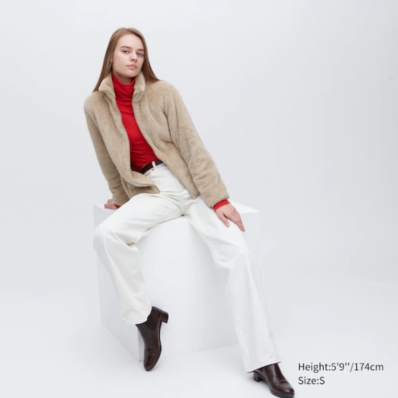 Fluffy Yarn Fleece Full-Zip Jacket - Picture 6 of 8